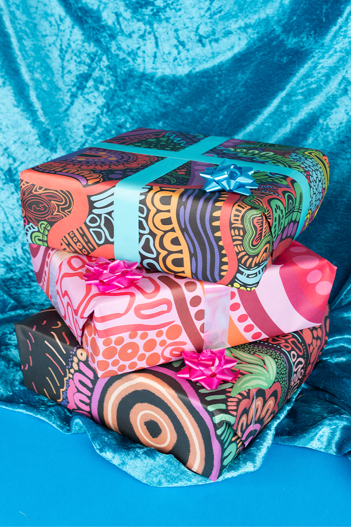 Alkina Edwards Gift Wrapping Paper (3 Pack)