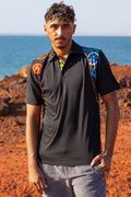 Cultural Healing UPF 50 Bamboo Contrast Unisex Polo Shirt