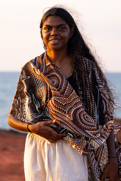 Respecting Our Elders NAIDOC WEEK 2023 Chiffon Shawl