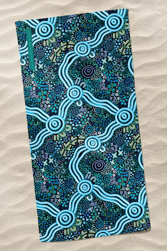 Hopkins River Beach Towel