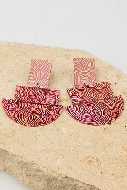 Ngalyipi Vine 3 Piece Drop Earrings