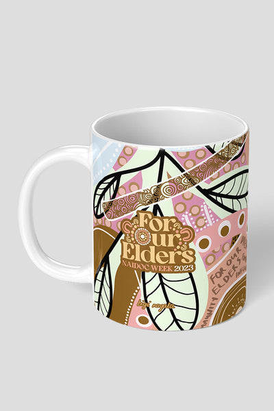 (Custom) In Their Footsteps NAIDOC WEEK 2023 Ceramic Coffee Mug