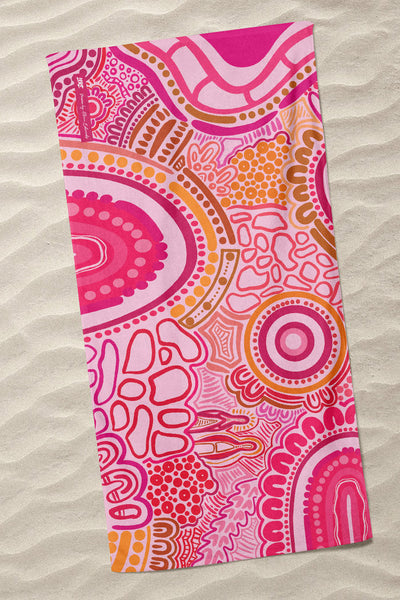 Manu Beach Towel