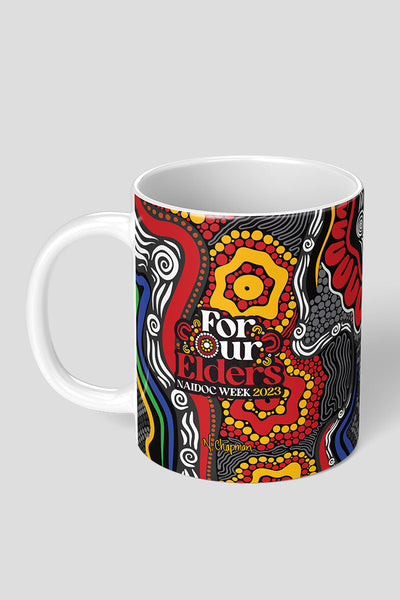 (Custom) Wisdom Of Our Elders NAIDOC WEEK 2023 Ceramic Coffee Mug