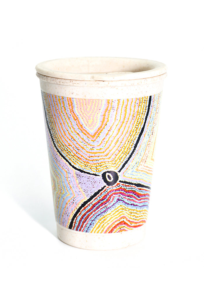 Walker Bamboo Lidded Travel Mug