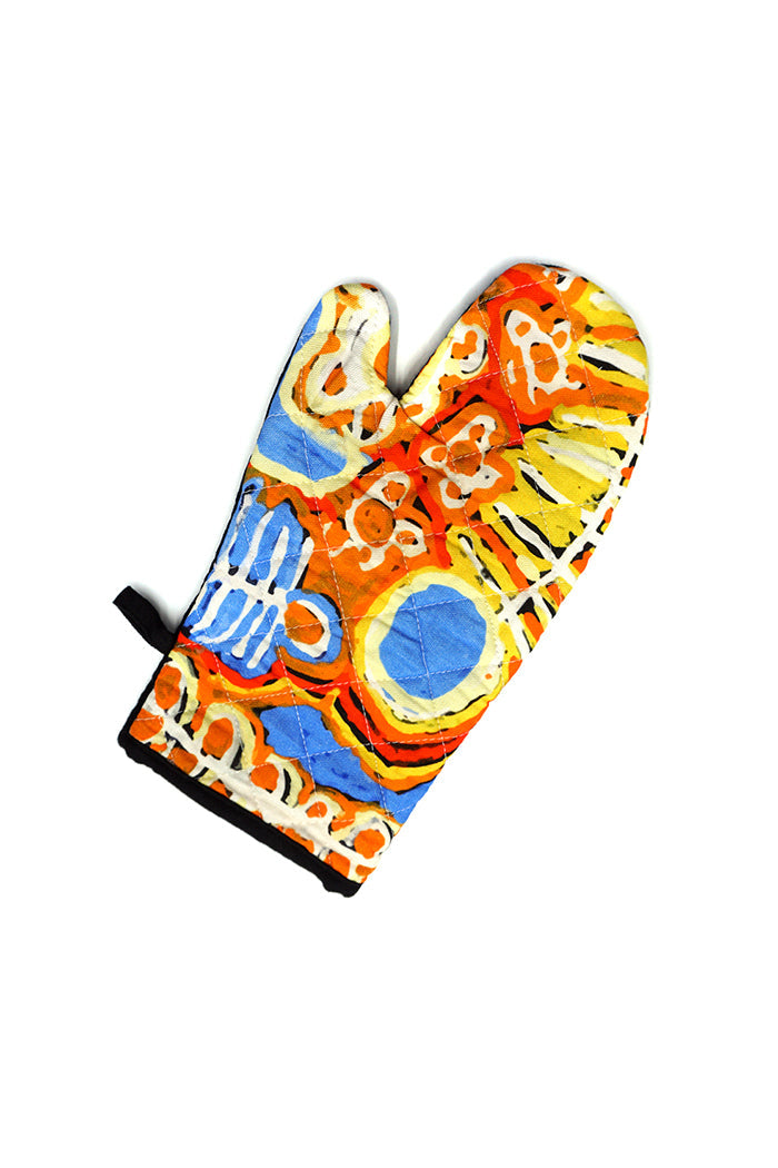 Morris Cotton Oven Mitt (Orange)