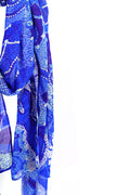 Hudson Organic Cotton Scarf (Blue)