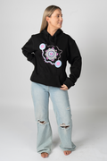 A Woman's Connection Black Premium Cotton Blend Unisex Hoodie