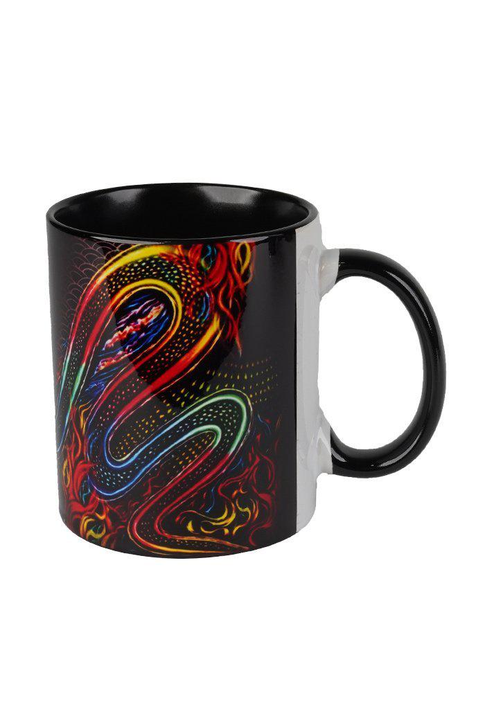 Aboriginal Art Kitchen Warehouse-Rainbow Serpent OG Ceramic Coffee Mug-Yarn Marketplace