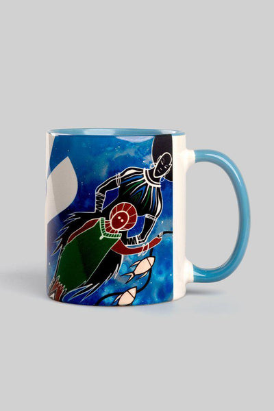 Aboriginal Art Kitchen Warehouse-Sea Lifestyle Ceramic Coffee Mug-Yarn Marketplace