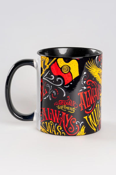 Aboriginal Art Kitchen Warehouse-Vintage Wedgetail Ceramic Coffee Mug-Yarn Marketplace