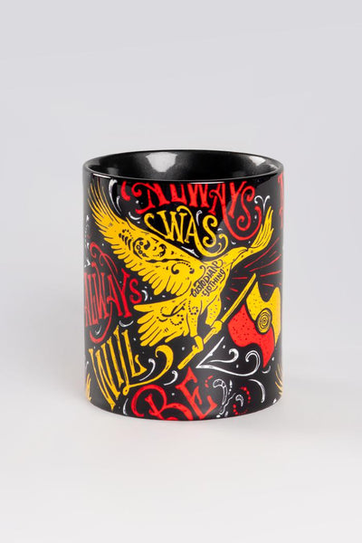 Aboriginal Art Kitchen Warehouse-Vintage Wedgetail Ceramic Coffee Mug-Yarn Marketplace