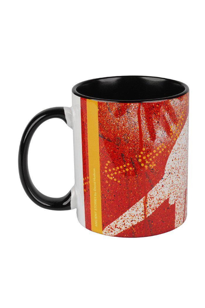 Aboriginal Art Kitchen Warehouse-David Hudson Ceramic Coffee Mug Collection (2 Pack)-Yarn Marketplace