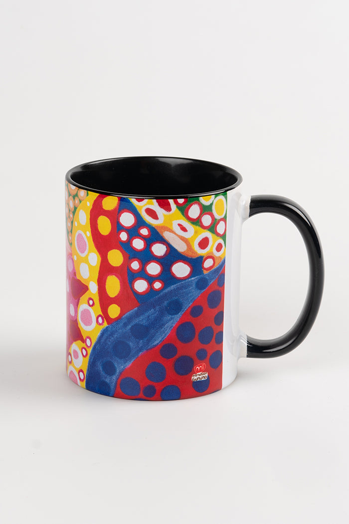 Aboriginal Art Kitchen Warehouse-Mornington Island Ceramic Coffee Mug Collection (5 Pack)-Yarn Marketplace