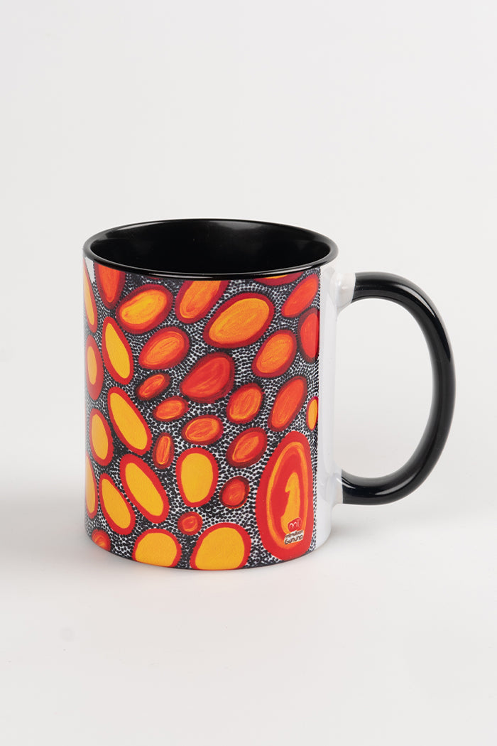 Aboriginal Art Kitchen Warehouse-Mornington Island Ceramic Coffee Mug Collection (5 Pack)-Yarn Marketplace