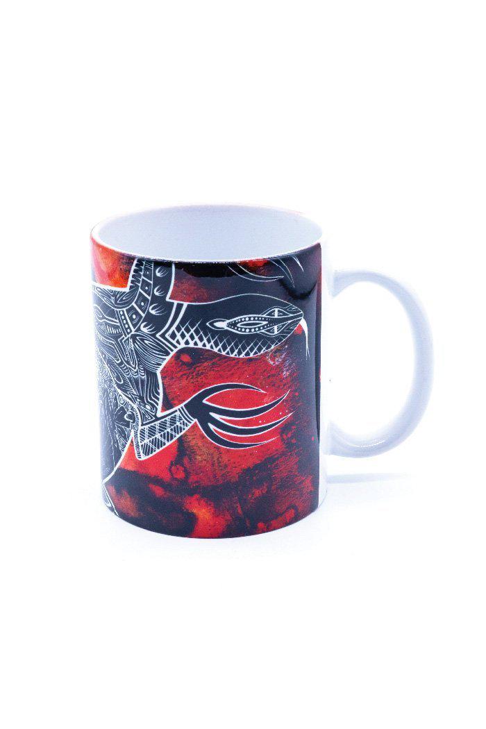 Aboriginal Art Kitchen Warehouse-Robert Levi Ceramic Coffee Mug Collection (6 Pack)-Yarn Marketplace