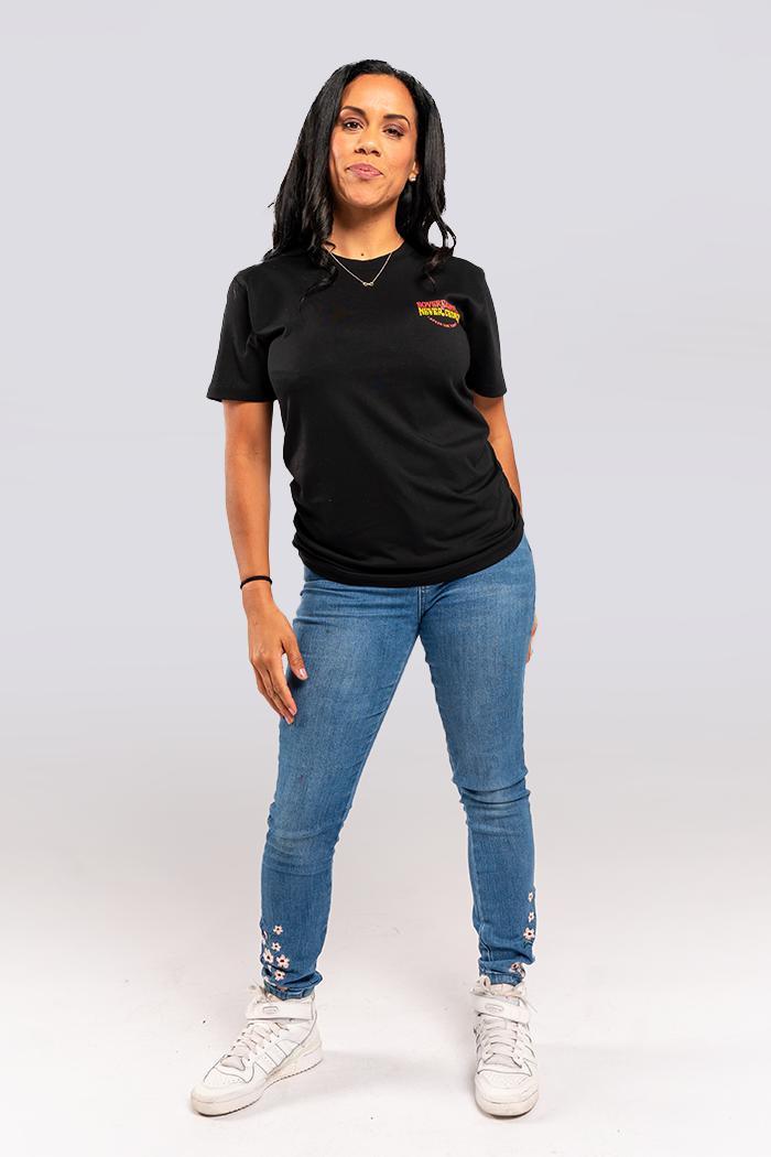 Aboriginal Art Clothing-Vintage Speak The Truth Classic Black Cotton Crew Neck Unisex T-Shirt-Yarn Marketplace