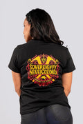 Aboriginal Art Clothing-Vintage Speak The Truth Classic Black Cotton Crew Neck Women's T-Shirt-Yarn Marketplace