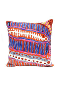 Aboriginal Art Home Decor-Morris Wool Cushion Cover 51x51 cm-Yarn Marketplace