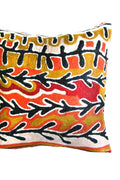 Aboriginal Art Home Decor-Nelson Wool Cushion Cover 40x40 cm-Yarn Marketplace