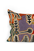 Aboriginal Art Home Decor-Stewart Wool Cushion Cover 51x51 cm-Yarn Marketplace