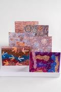 Aboriginal Art Gift Shop-Warlukurlangu Greeting Cards (6 Pack) Theme 3-Yarn Marketplace