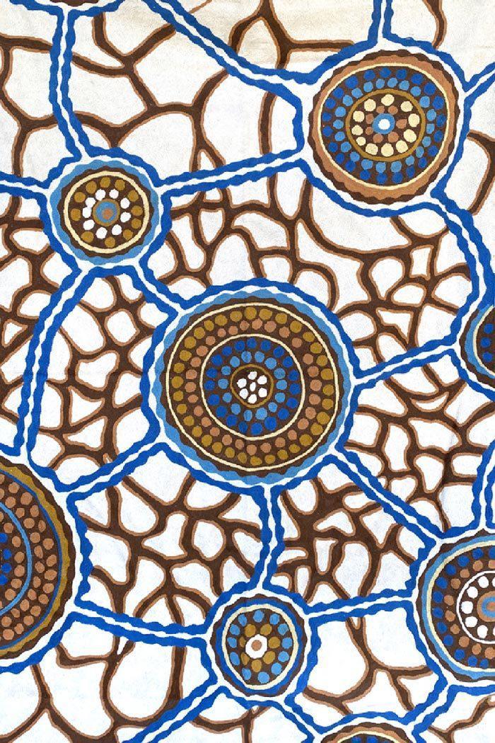 Aboriginal Art Au Online-Dodd Wool Floor Rug 3x5ft (91x152cm)-Yarn Marketplace