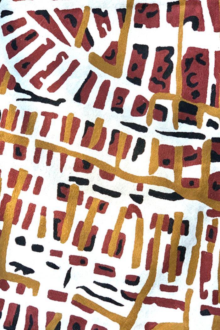 Aboriginal Art Au Online-Tipuamuntumirri Wool Floor Rug 2x3ft (61x91cm)-Yarn Marketplace