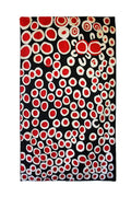 Aboriginal Art Au Online-Wati Inma - Mens Ceremony Wool Floor Rug 91x152cm-Yarn Marketplace