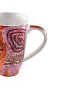 Aboriginal Art Kitchen Warehouse-Adamson Bone China Mugs 380ml/13oz-Yarn Marketplace