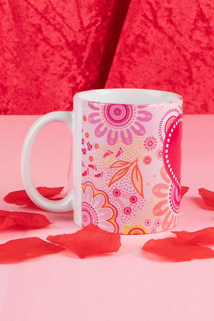 "All You Need Is Love" Personalised Ceramic Coffee Mug