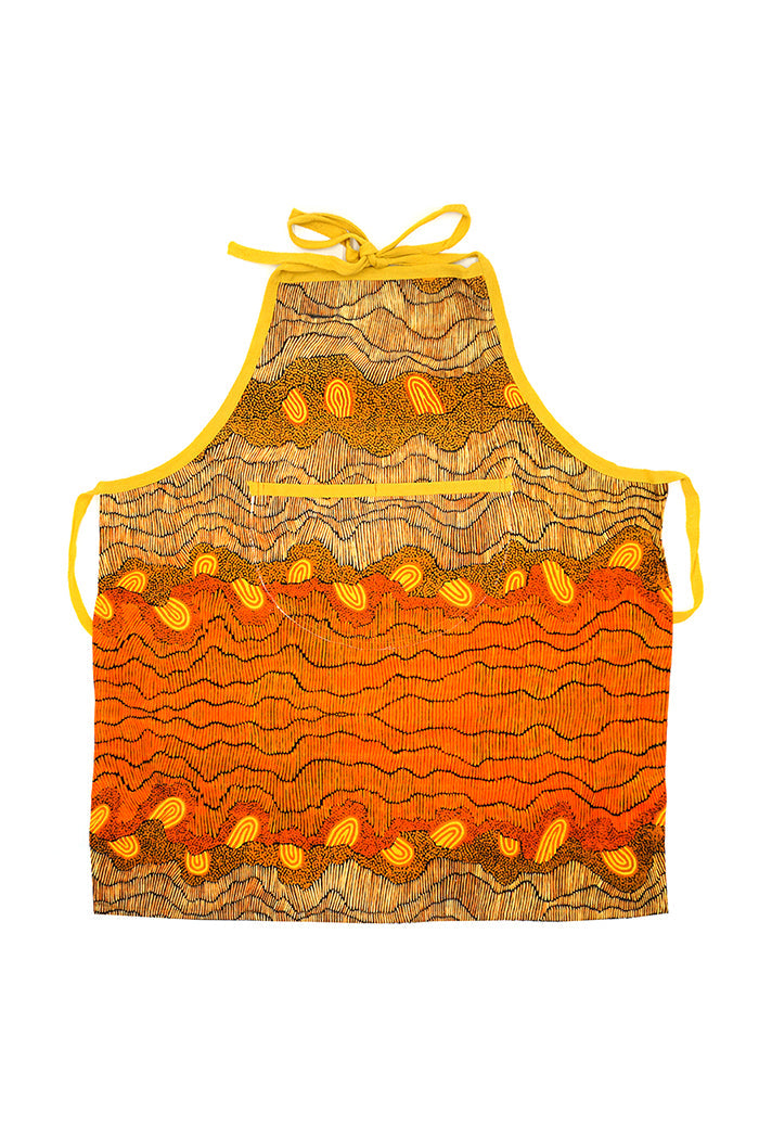 Marks Cotton Apron, Mat and Mitt Kit (Orange)