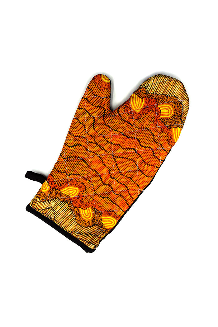 Marks Cotton Oven Mitt (Orange)