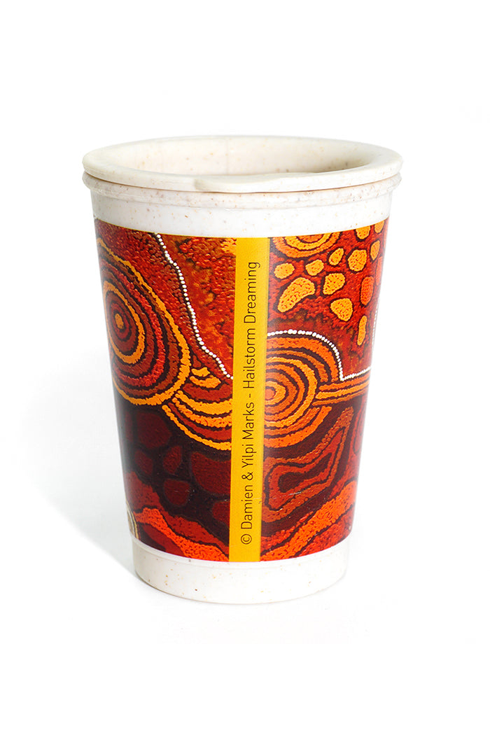 Marks Bamboo Lidded Travel Mug