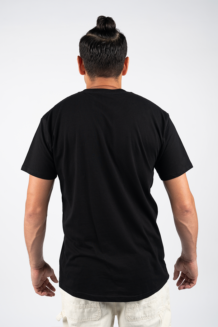 Banang (Mudcrab) Black Cotton Crew Neck Unisex T-Shirt