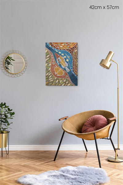 Barramundi Canvas Print-Homewares-Yarn Marketplace