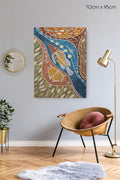 Barramundi Canvas Print-Homewares-Yarn Marketplace