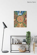 Bunya Songlines Canvas Print-Homewares-Yarn Marketplace