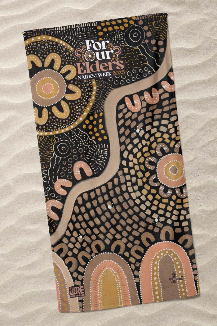 The Path They Have Laid NAIDOC WEEK 2023 Beach Towel