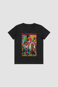 Connecting The Past To A Brighter Future NAIDOC WEEK 2023 Black Cotton Crew Neck Kids T-Shirt