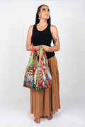 Connecting The Past To A Brighter Future NAIDOC WEEK 2023 rPET Reusable Fold-Up Shopping Bag