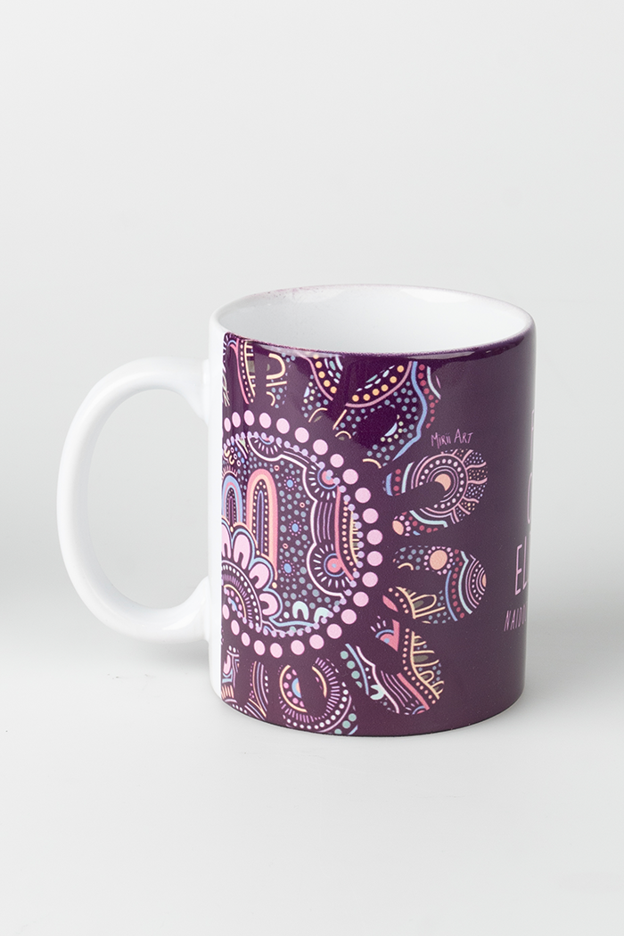 Connection Through Generations (Purple) NAIDOC WEEK 2023 Ceramic Coffee Mug