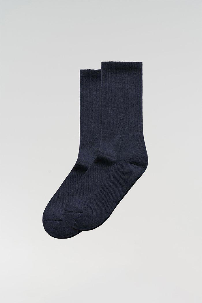 Cotton Relax Socks Navy-Socks-Yarn Marketplace