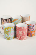 Sheri Ceramic Coffee Mug Collection (6 Pack)