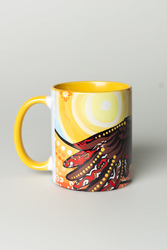 Tropic Eagle Ceramic Coffee Mug