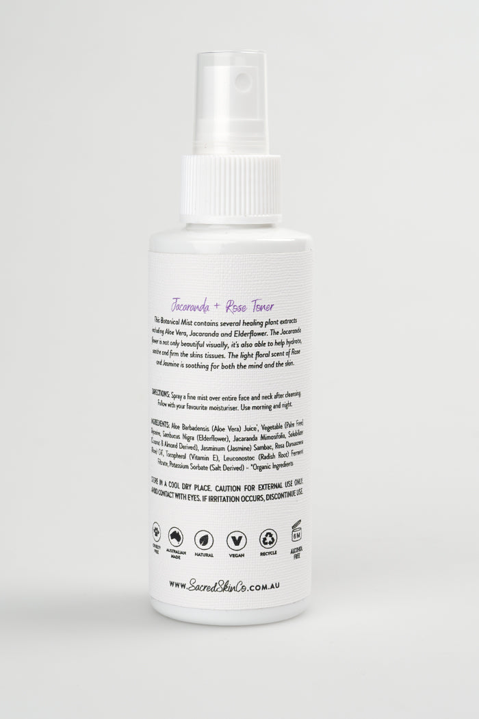 Jacaranda & Rose Toner (125mL)