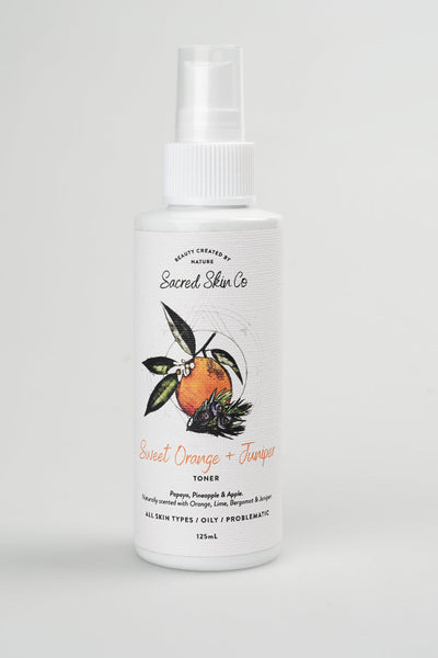 Sweet Orange & Juniper Toner (125mL)