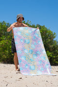 Sunset Over The Reef Beach Towel