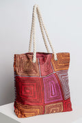 Karnta Jukurrpa Rope Handle Beach Bag