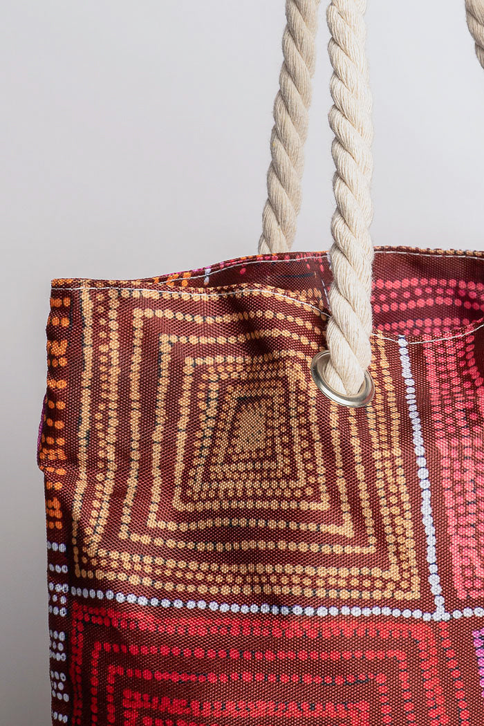 Karnta Jukurrpa Beach Bag & Towel Bundle